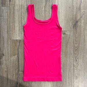 TEES By TINA Women's Seamless Tank Top in Pink